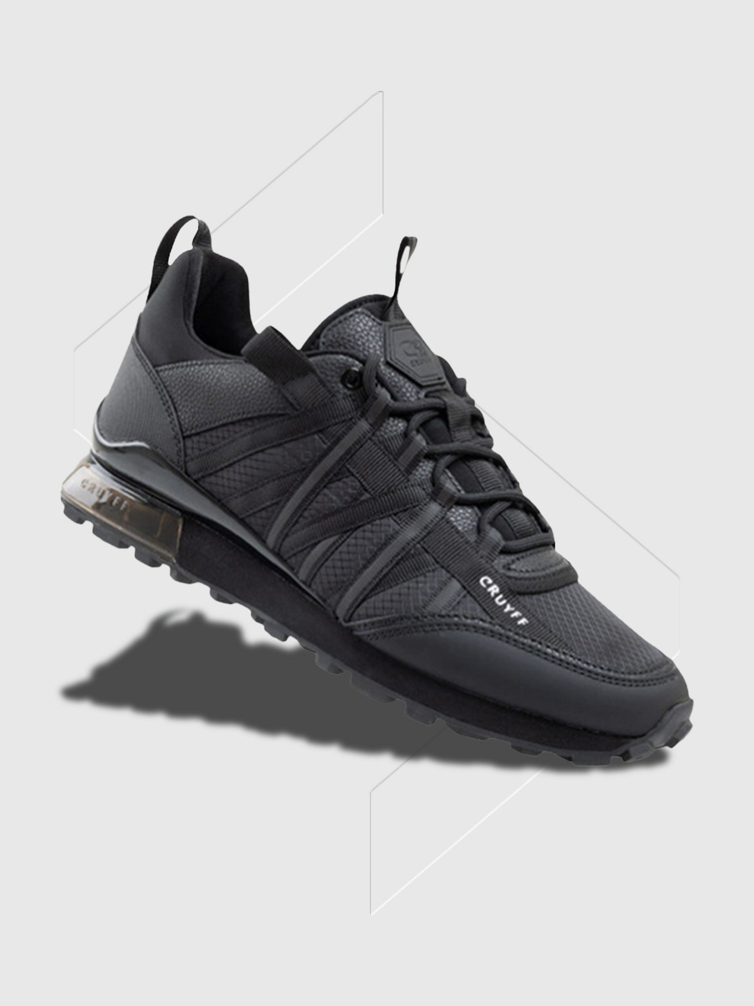 Cruyff Fearia Triple Black Trainer from Saxumo