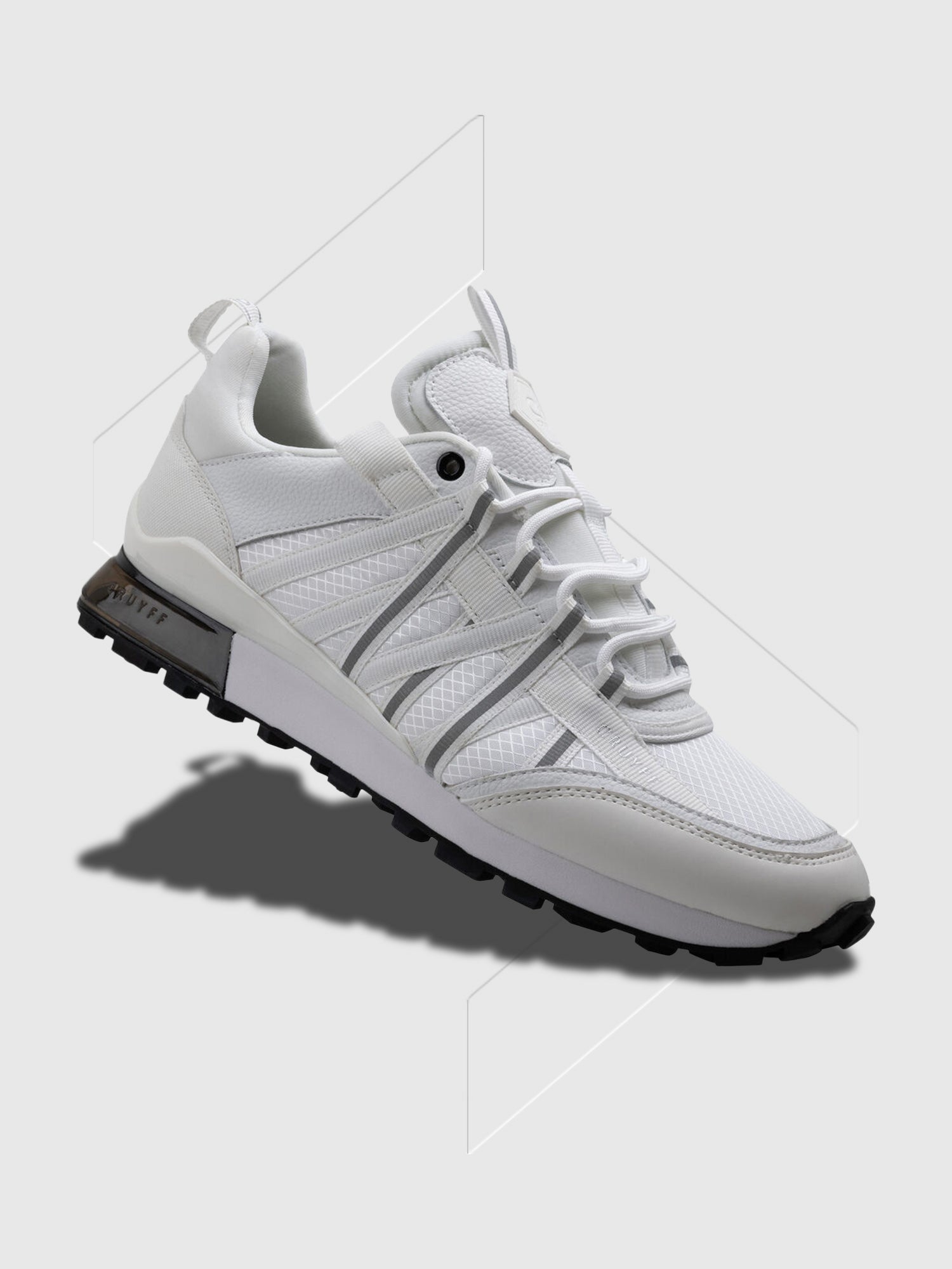 Cruyff Fearia White/Black Trainer from Saxumo