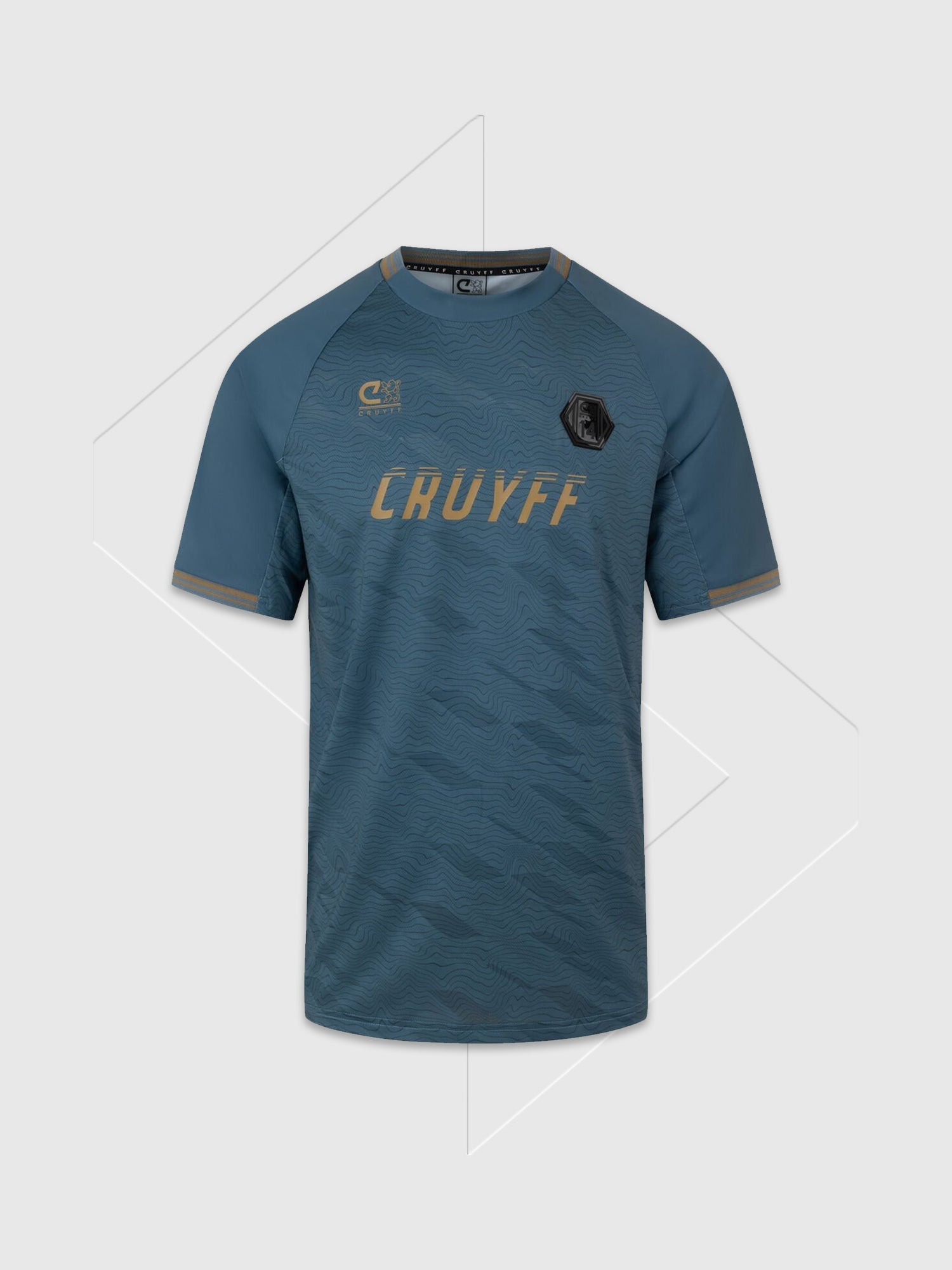 Cruyff Icon T-Shirt Teal from Saxumo.com