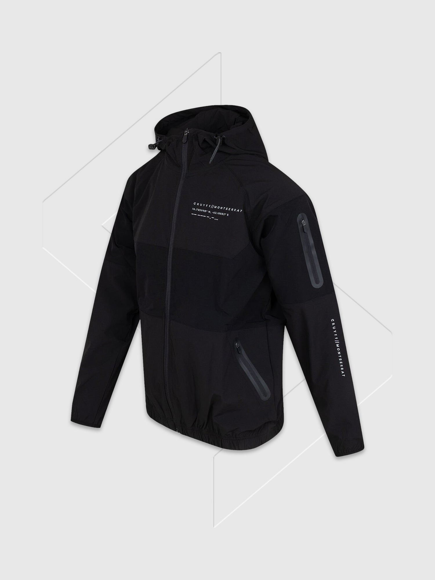 Cruyff Mantel Jacket Black from Saxumo.com