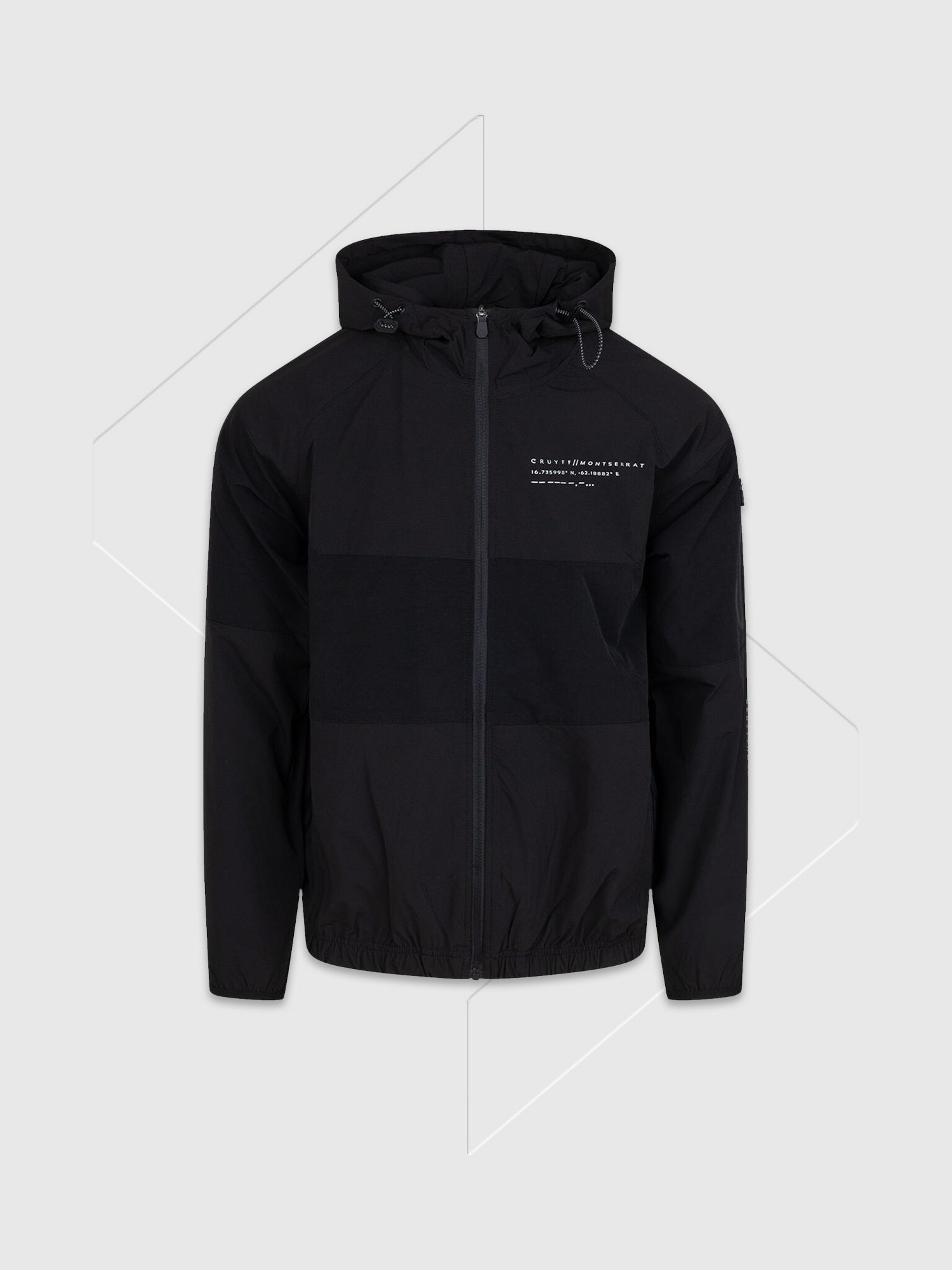 Cruyff Mantel Jacket Black from Saxumo.com