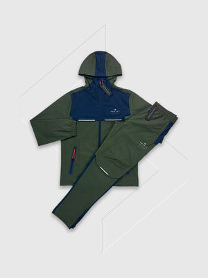 Cruyff Montserrat Surveyor Tracksuit Set Dark Green from Saxumo