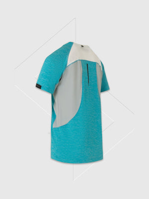 Cruyff Nimbus T-Shirt Aqua from Saxumo.com