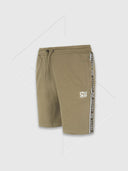 Cruyff Xicota Taped T-shirt/ Shorts Set Khaki Green