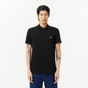 Lacoste Regular Fit Cotton Polo Shirt Black from StockUK