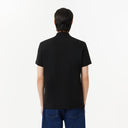 Lacoste Regular Fit Cotton Polo Shirt Black from Saxumo