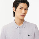 Lacoste Regular Fit Cotton Polo Shirt Grey from Saxumo