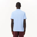 Lacoste Regular Fit Cotton Polo Shirt Blue from Saxumo