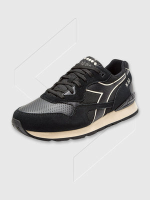 Diadora N.92 Advance Trainers Black/Black from Saxumo.com