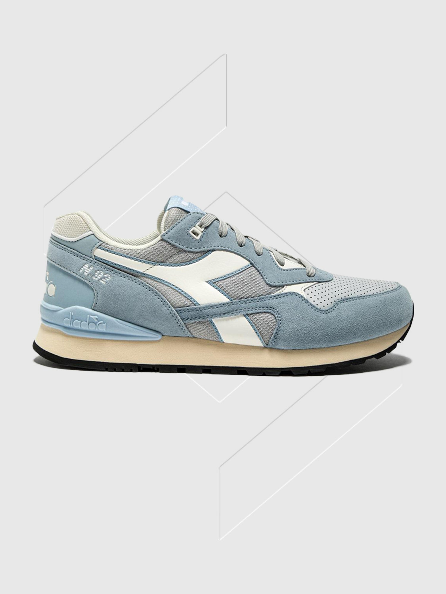 Diadora N.92 Advance Trainers Celestial Blue/Lunar Rock from Saxumo.com