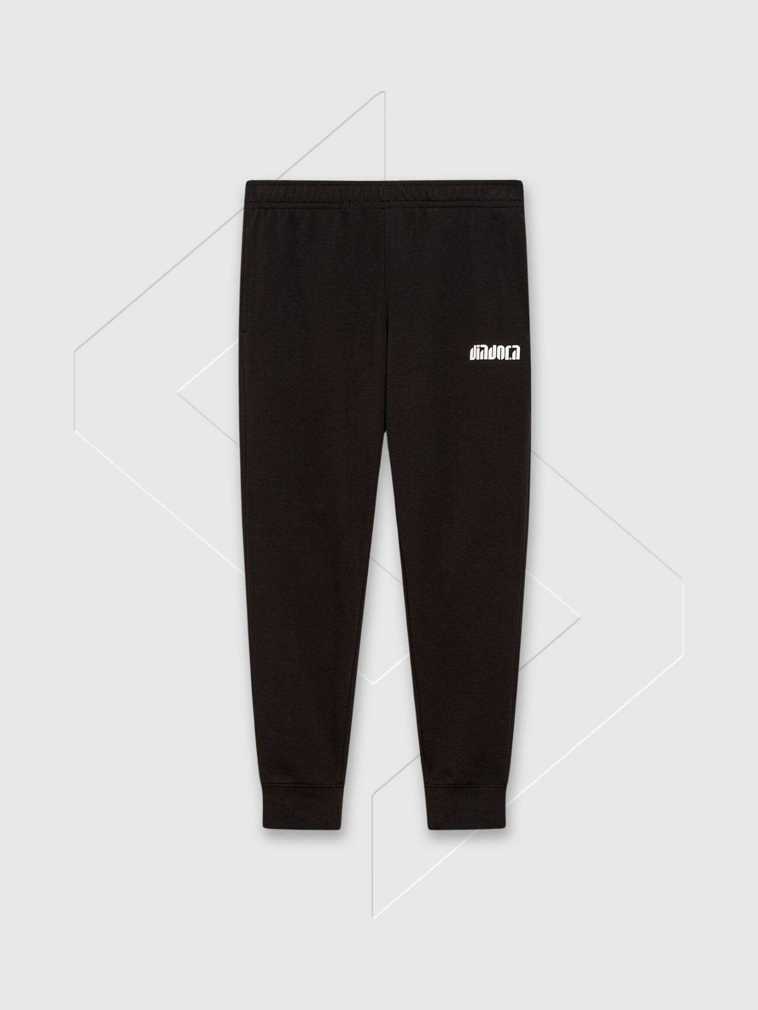 Diadora Pants Athletic Logo Black from Saxumo.com