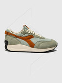 Diadora Race Suede SW Trainers Sage/Autumn Maple from Saxumo