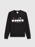 Diadora Sweatshirt Crew Logo Black