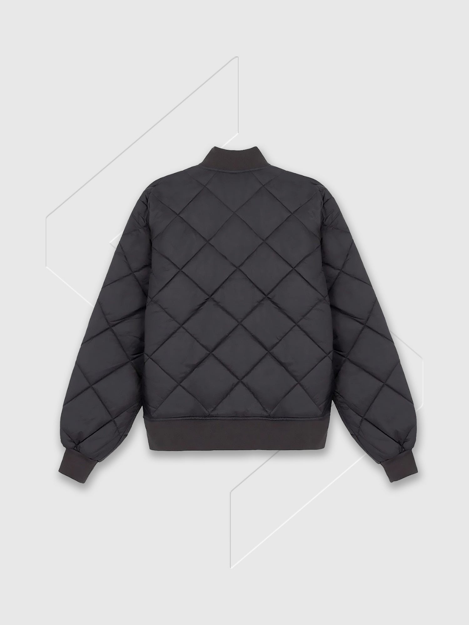 Dickies Diamond Quilted Nylon Jacket Black from Saxumo.com