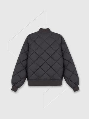 Dickies Diamond Quilted Nylon Jacket Black from Saxumo.com