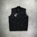 Dickies Diamond Quilted Vest Black