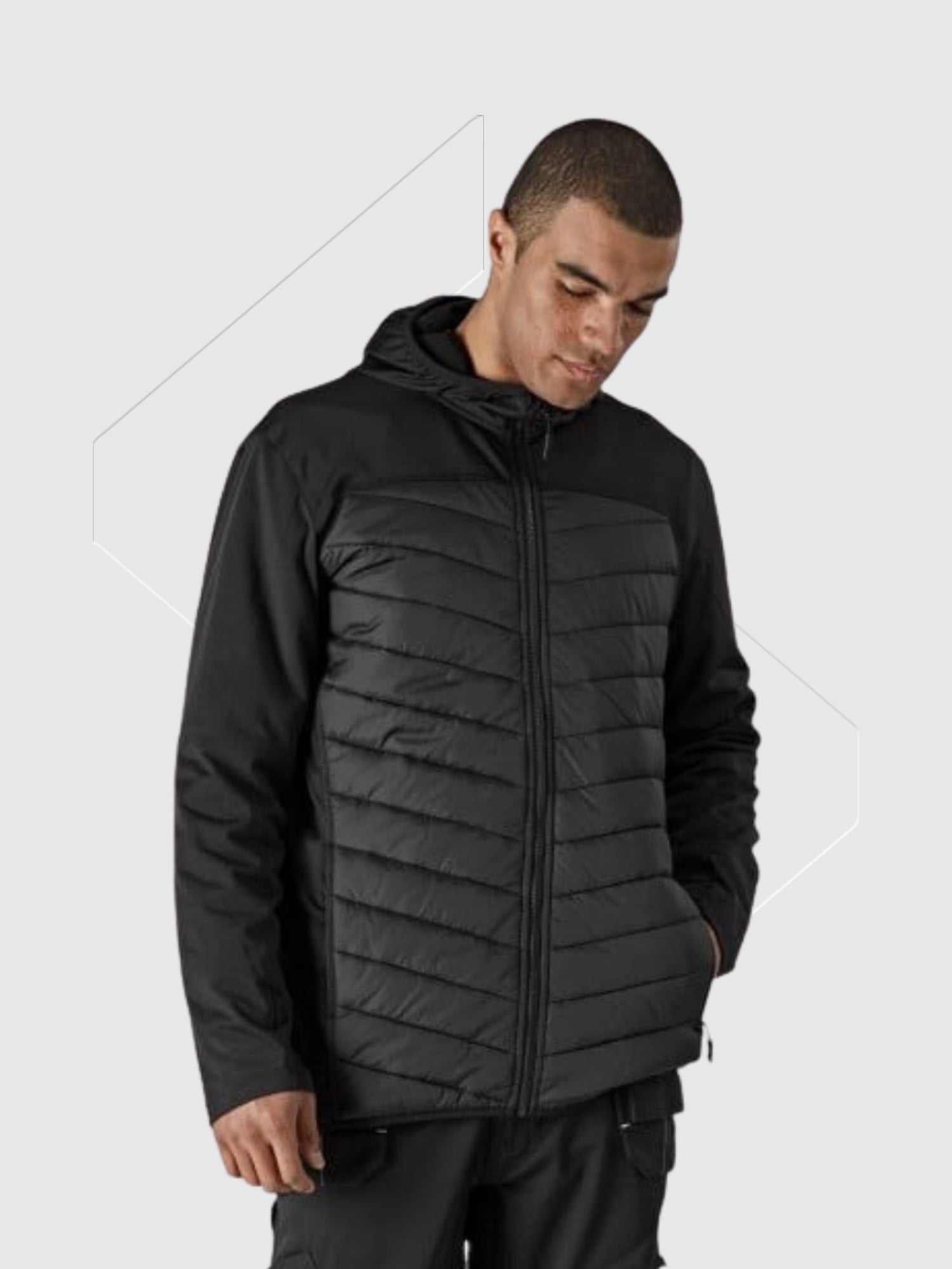 Dickies Generation Hybrid Jacket Black from Saxumo.com