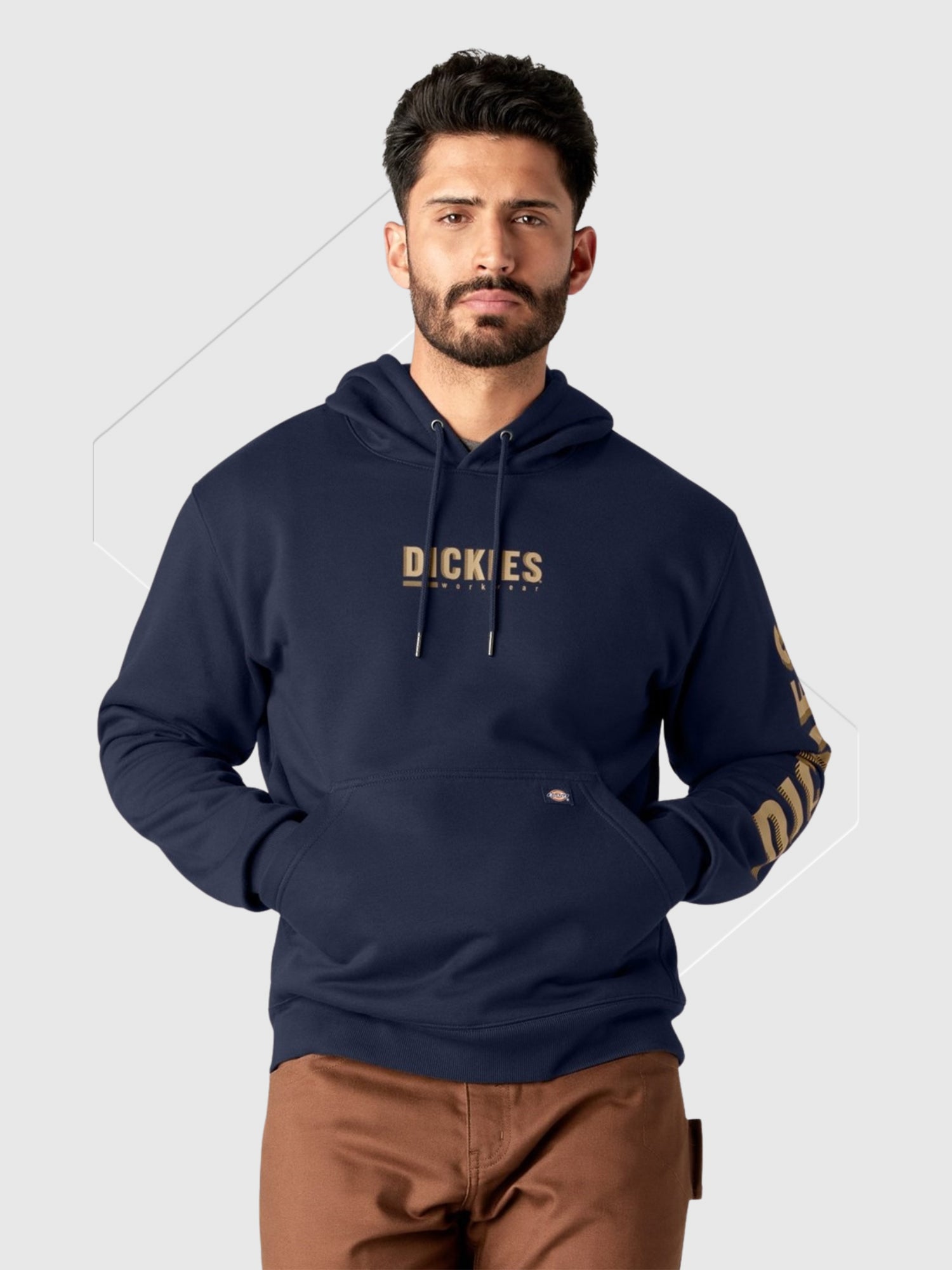 Dickies Graphic Pullover Fleece Hoodie Ink Navy from Saxumo.com