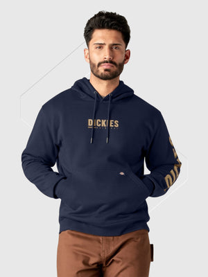 Dickies Graphic Pullover Fleece Hoodie Ink Navy from Saxumo.com