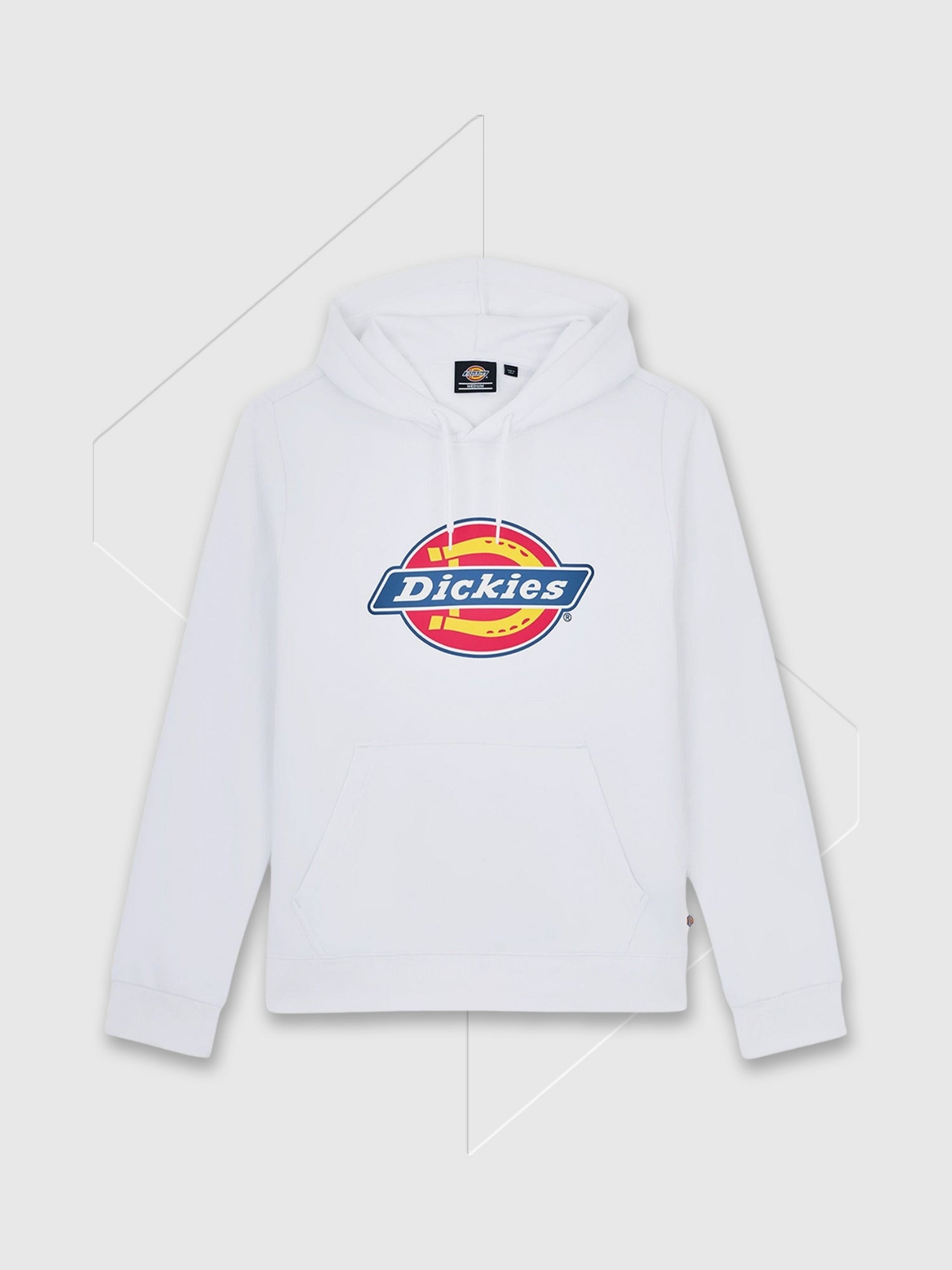 Dickies Icon Logo Hoodie White from Saxumo.com