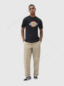 Dickies Icon Logo Short Sleeve T-Shirt Black from Saxumo.com