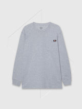 Dickies Pocket Tee Long Sleeve Grey