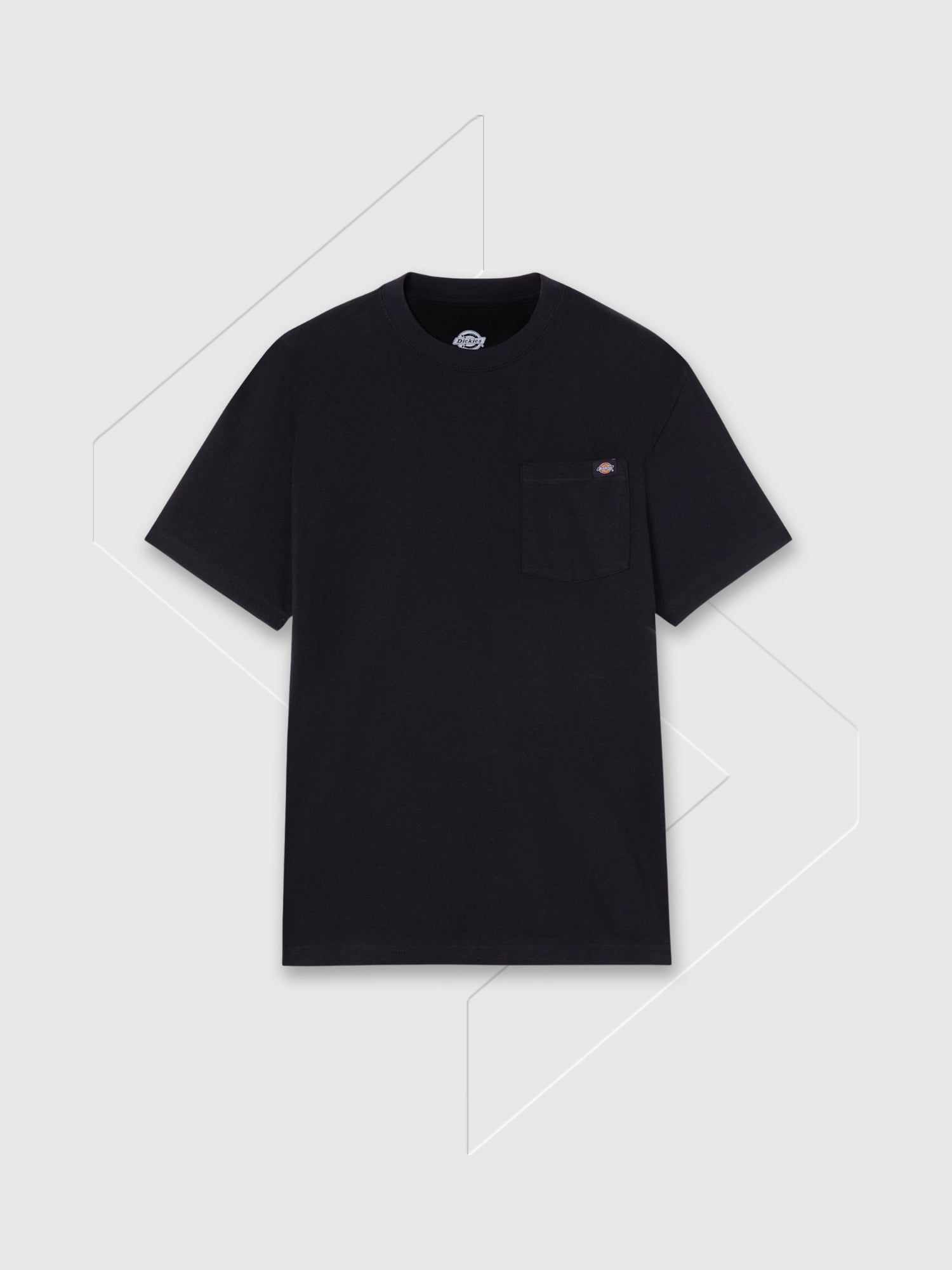 Dickies Short Sleeve Cotton T-Shirt Black from Saxumo.com