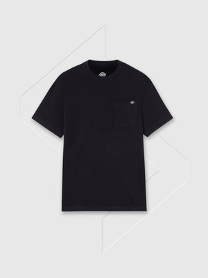 Dickies Short Sleeve Cotton T-Shirt Black from Saxumo.com