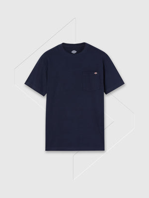 Dickies Short Sleeve Cotton T-Shirt Navy Blue from Saxumo.com