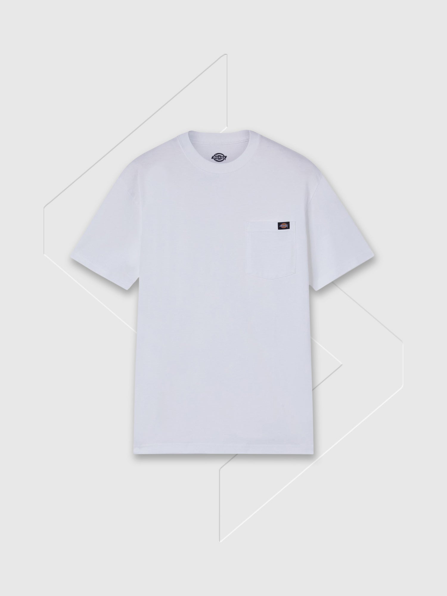 Dickies Short Sleeve Cotton T-Shirt White from Saxumo.com