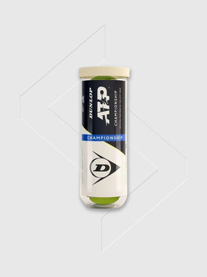 Dunlop ATP Championship Tennis Balls Tube of 3 from Saxumo.com