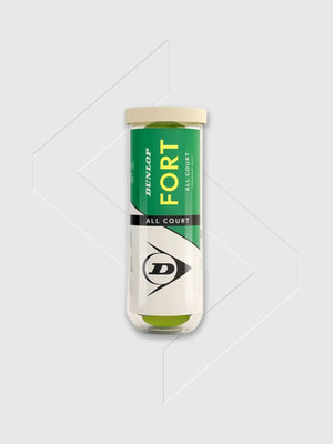 Dunlop Fort All Court Tennis Balls Tube of 4 from Saxumo.com