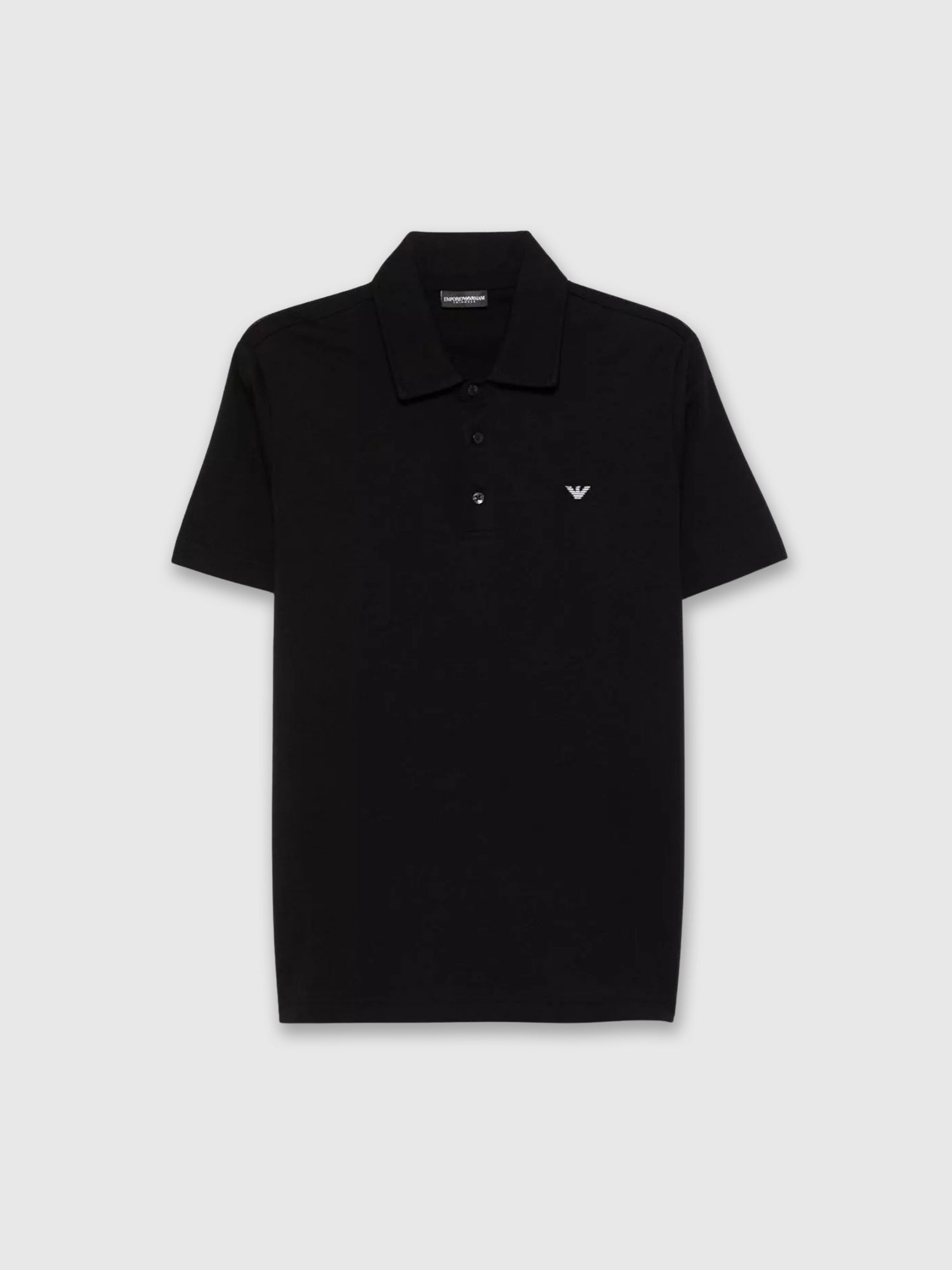 EA7 Emporio Armani Polo Shirt Black from Saxumo.com