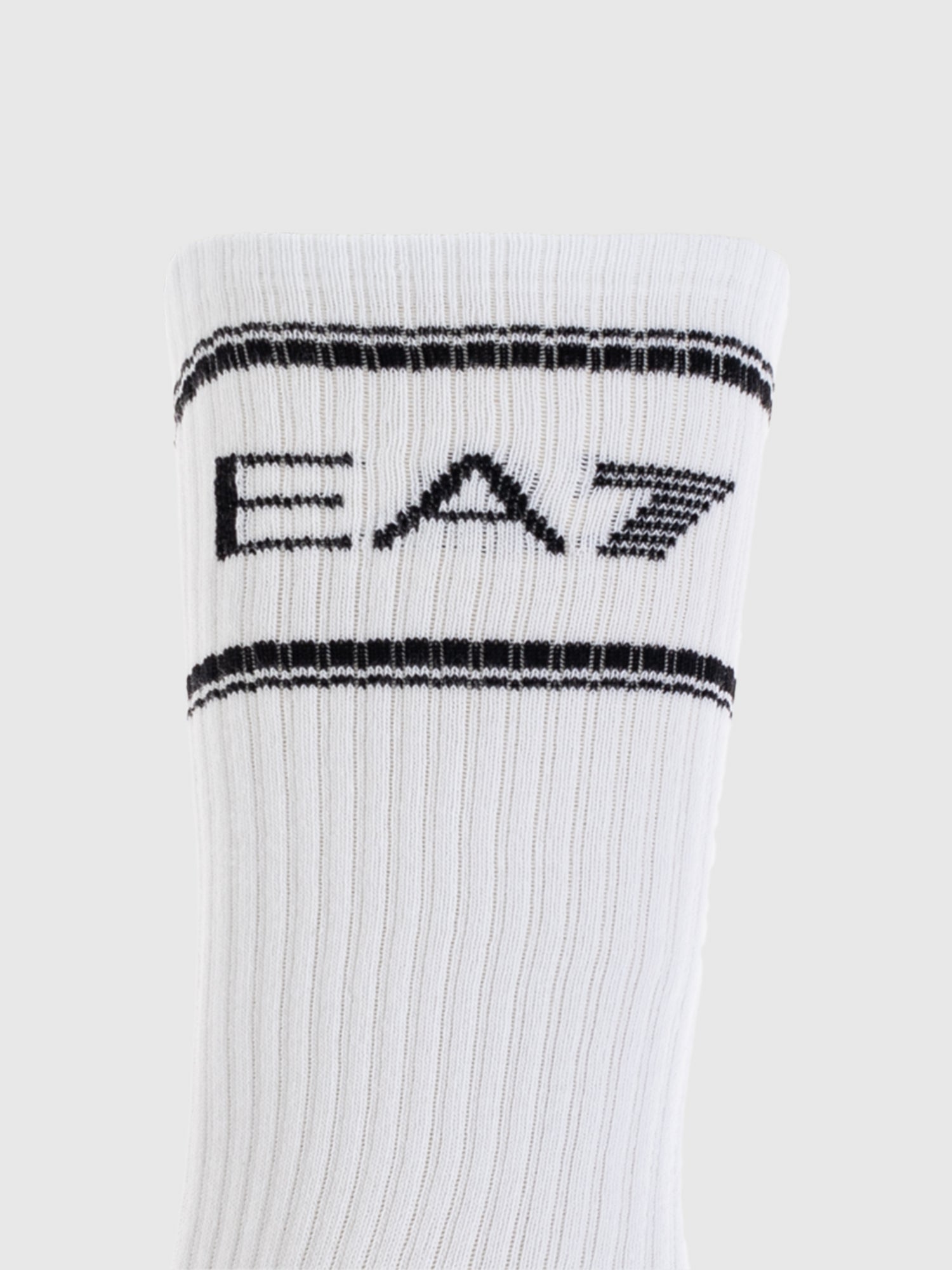 EA7 Emporio Armani Dynamic Athlete Socks White from Saxumo.com
