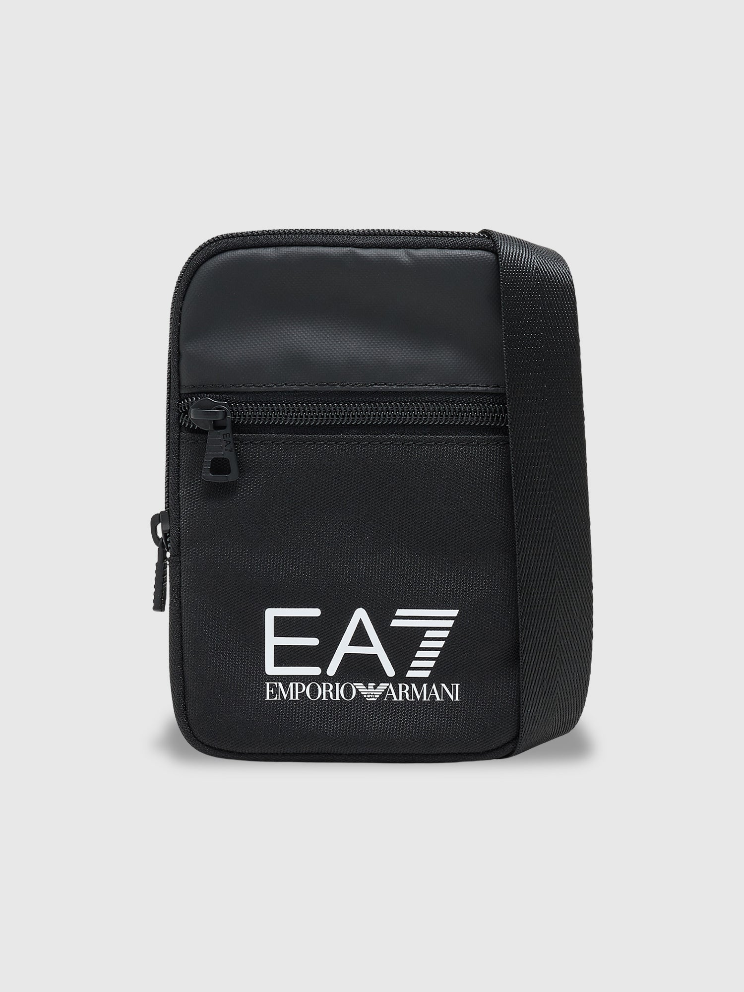 EA7 Emporio Armani Train Core Logo Small Crossbody Bag Black from Saxumo.com