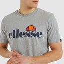 Ellesse SL Prado Short Sleeve T-Shirt Grey Marl from Saxumo