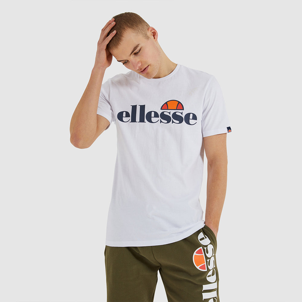 Ellesse SL Prado Short Sleeve T-Shirt White from Saxumo.com