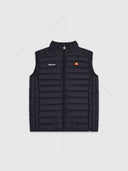 Ellesse Bardy Gilet Zip Jacket Puffer Black from Saxumo