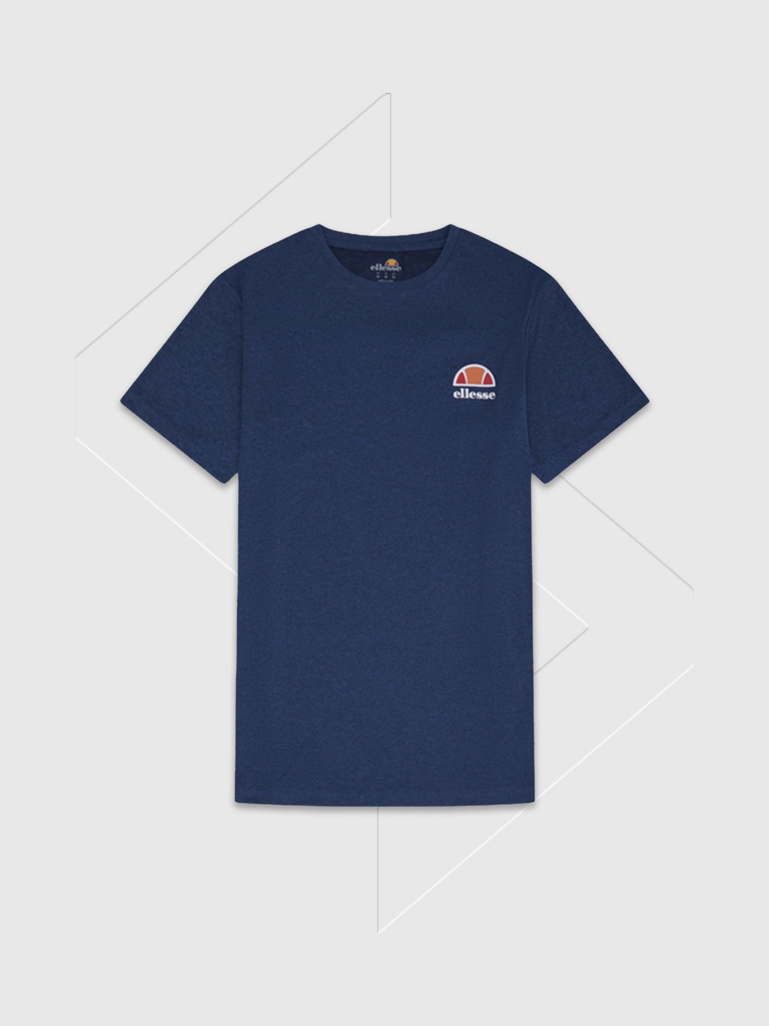 Ellesse Malbe Short Sleeve T-Shirt Navy Marl from Saxumo.com