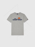 Ellesse SL Prado Short Sleeve T-Shirt Grey Marl
