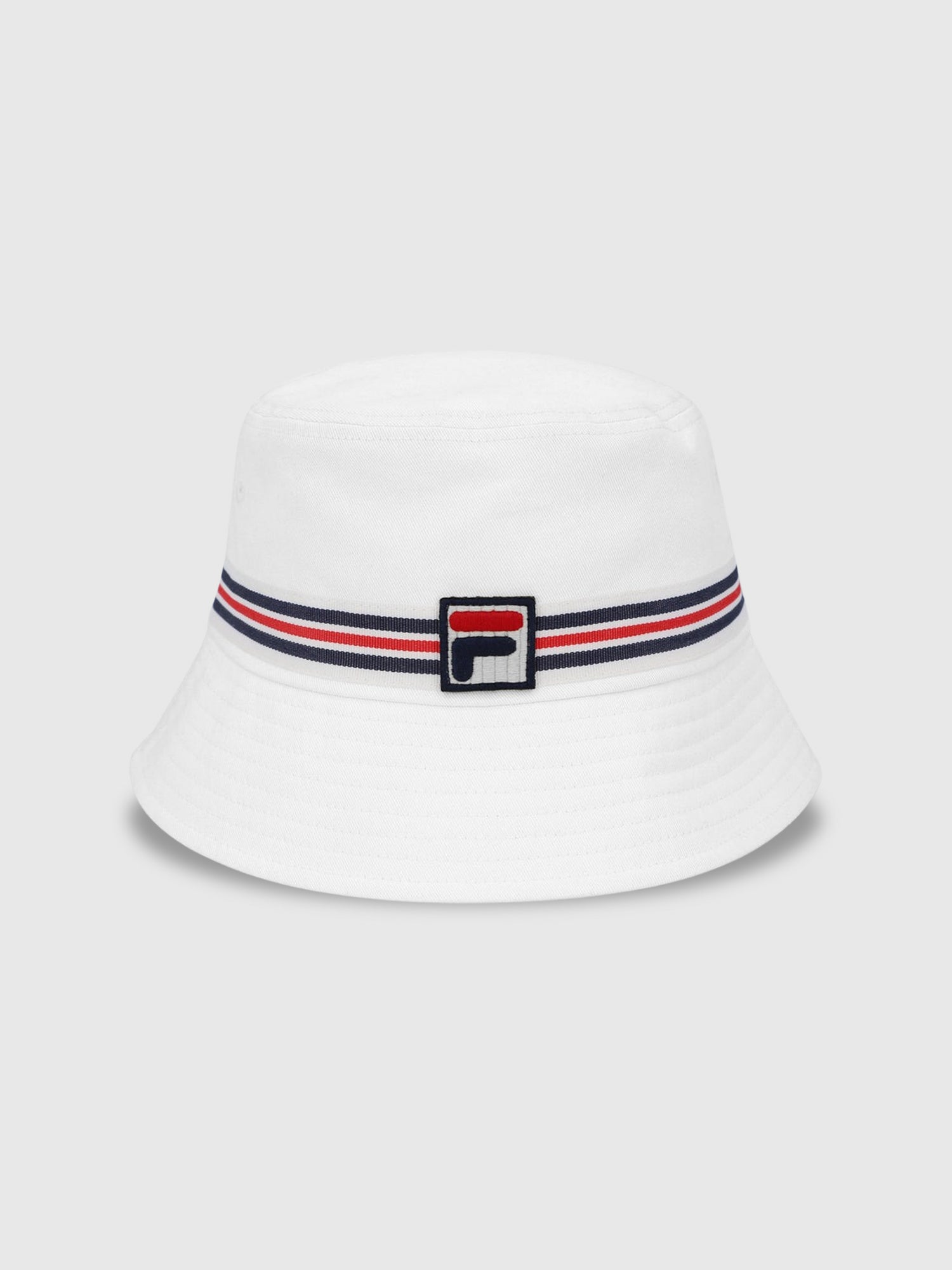 FILA Heritage Stripe Bucket Hat White from Saxumo.com