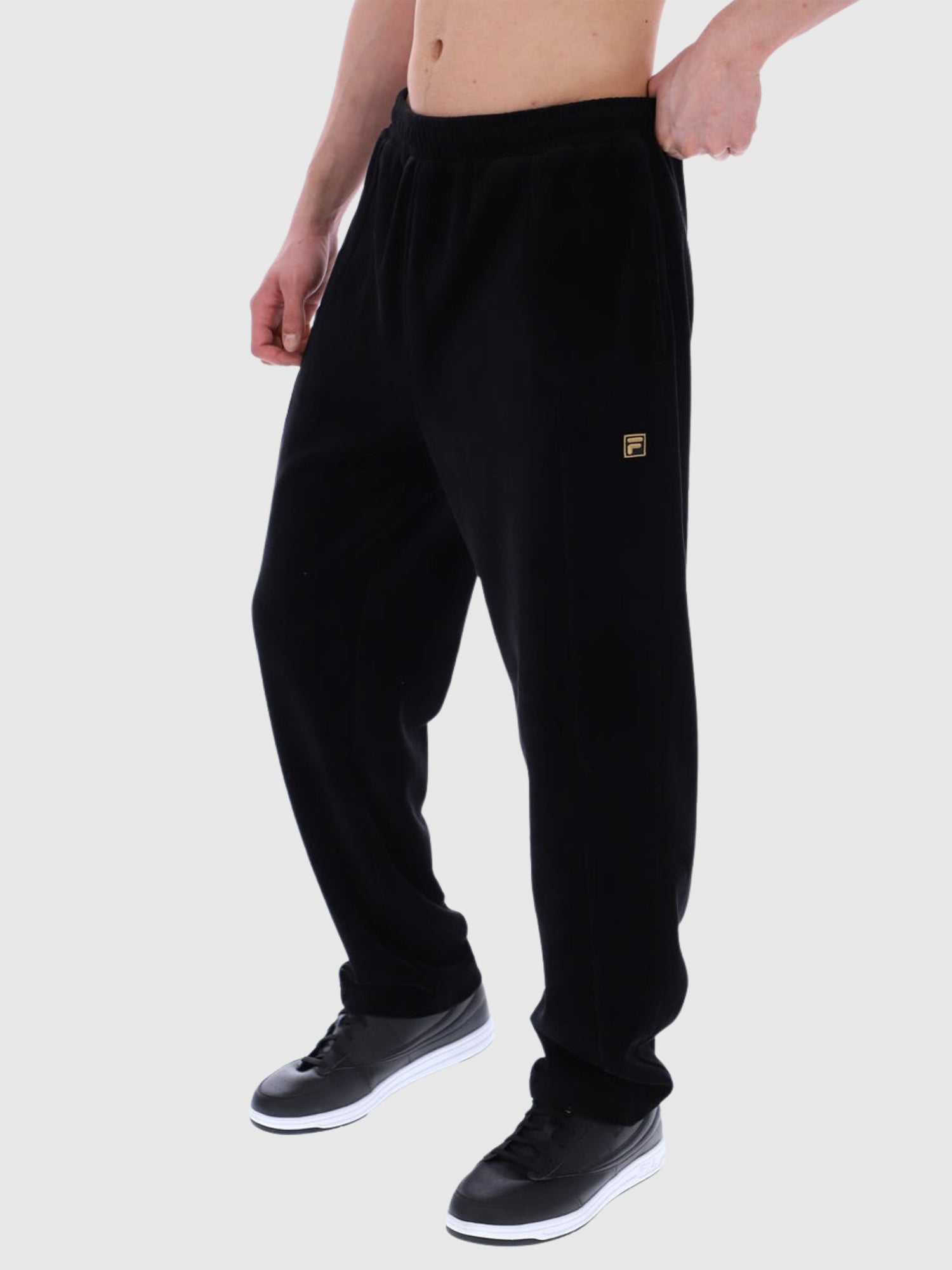 FILA Lorrie Velour Track Pant Black from Saxumo.com