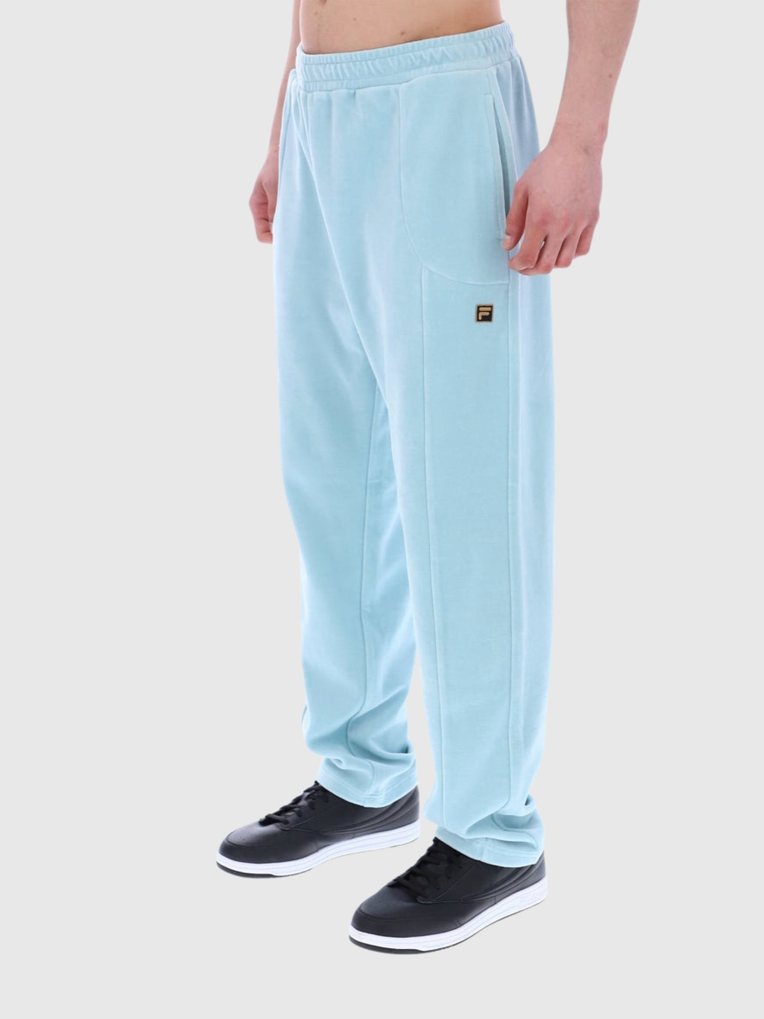 FILA Lorrie Velour Track Pant Sterling Blue from Saxumo.com