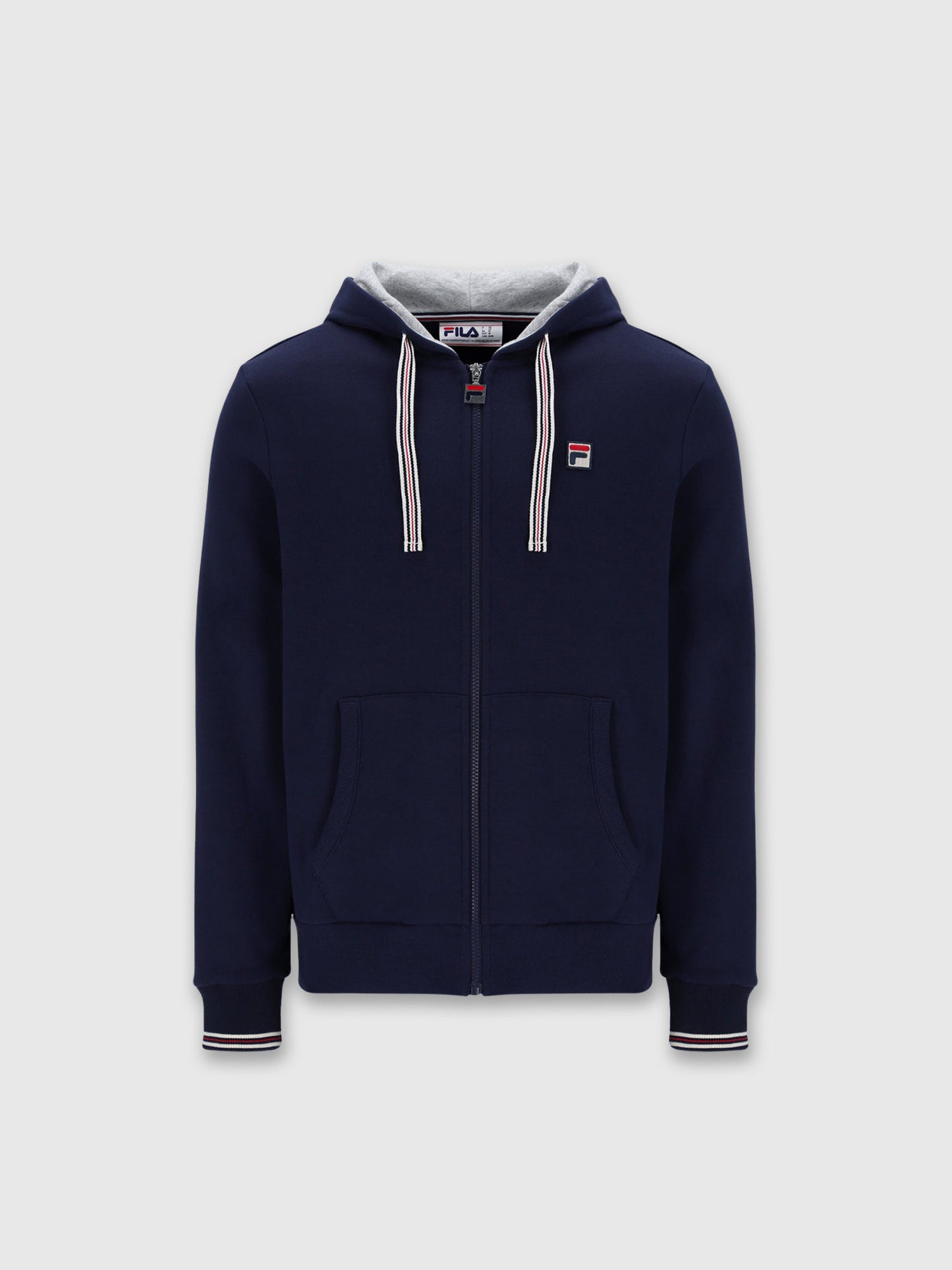 FILA Tenconi Zip Up Hoodie Navy from Saxumo.com