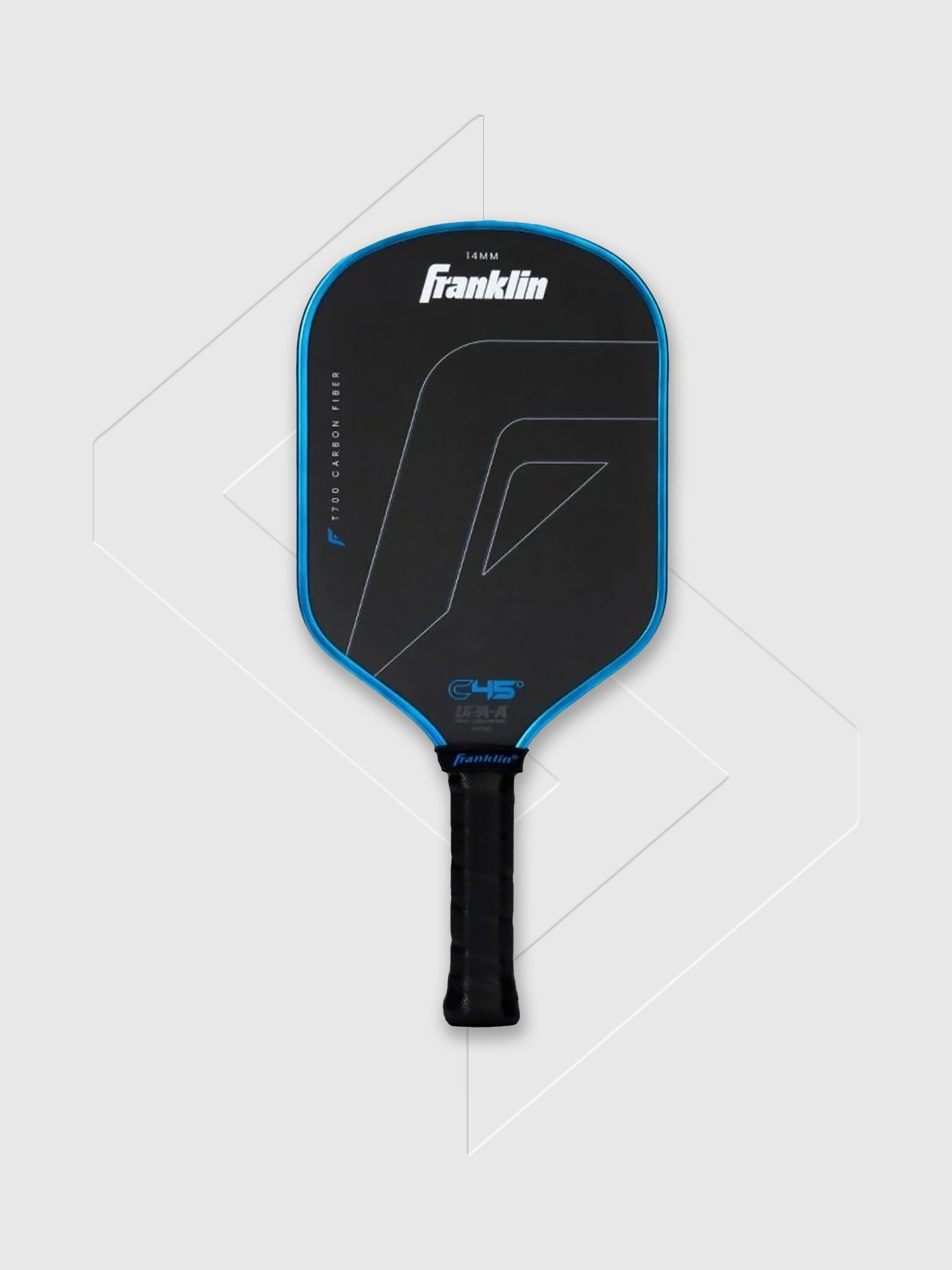 Franklin C45° Carbon Hybrid Series Pickleball Paddle Black/Blue from Saxumo.com