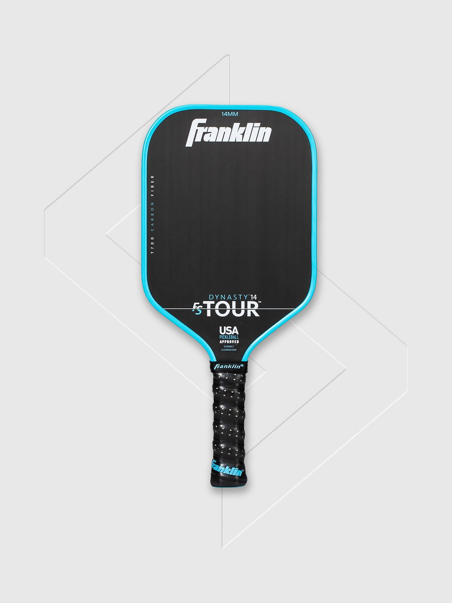 Franklin FS Tour Dynasty Pickleball Paddle Black/Blue from Saxumo.com