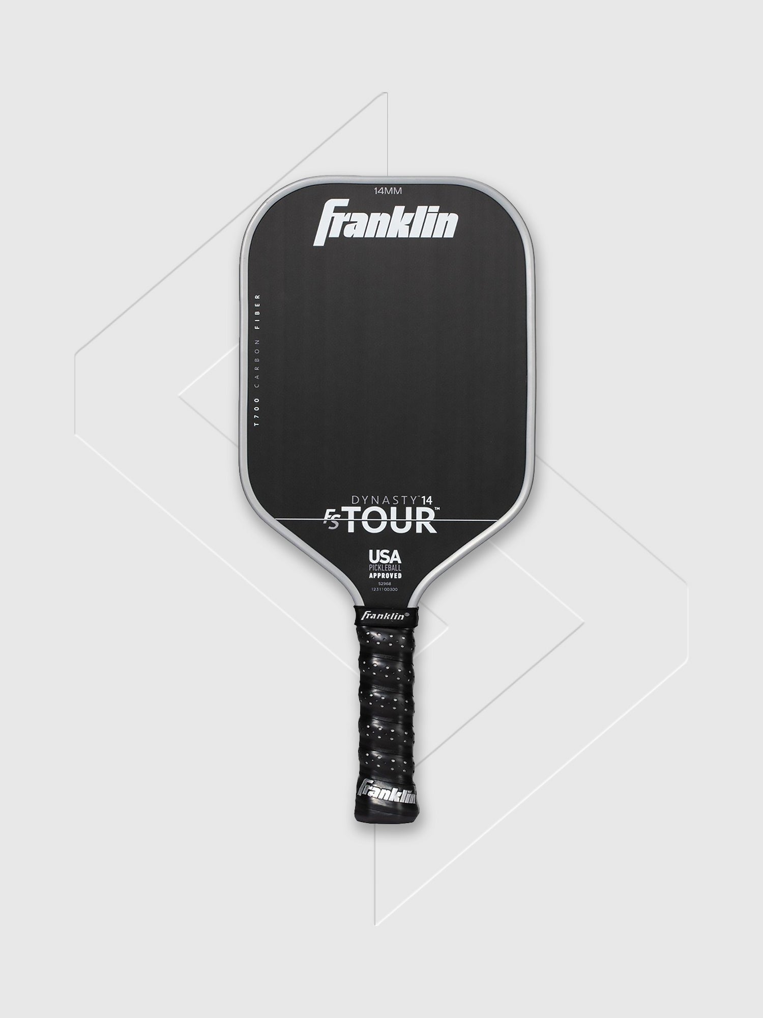 Franklin FS Tour Dynasty Pickleball Paddle Black/Grey from Saxumo.com