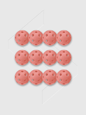 Franklin Indoor X-26 Pickleball (Pack of 12) Orange from Saxumo.com