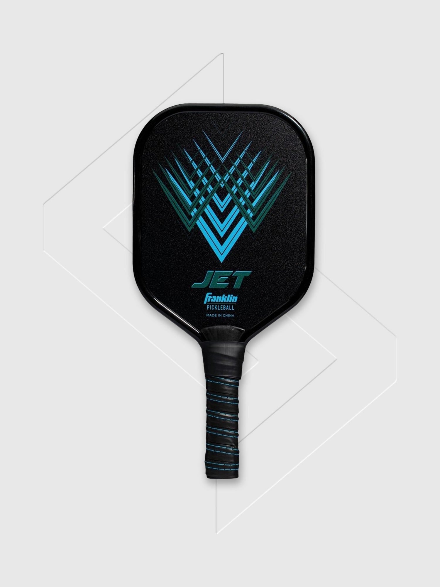 Franklin Jet Aluminium Pickleball Paddle Black/Blue from Saxumo.com