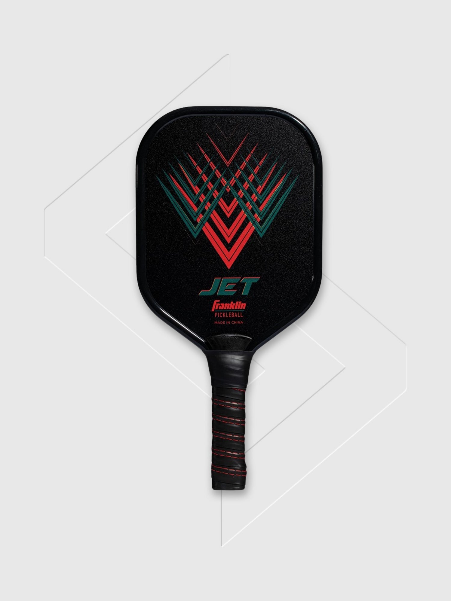 Franklin Jet Aluminium Pickleball Paddle Black/Red from Saxumo.com